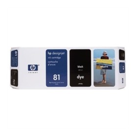 HP 81 BK INK CARTRIDGE  SERIES 5000