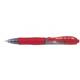 PILOT G2-XS MINI ROSSO GRIP ERG. 0,7MM