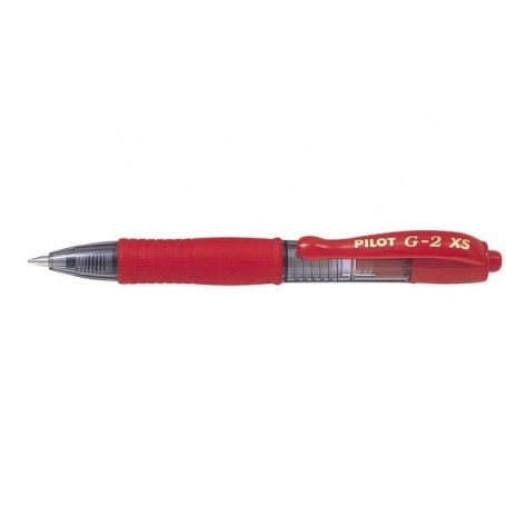 PILOT G2-XS MINI ROSSO GRIP ERG. 0,7MM