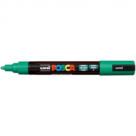 MARKER UNI POSCA PC-5M 6 PZ VERDE