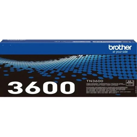 BROTHER TN3600 3K TONER NERO ORIGINALE