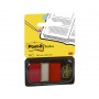 POST-IT 50FF RIMOVIB. 25,4X43,2MM ROSSO