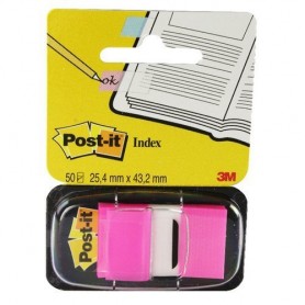 POST-IT 50FF RIMOVIBILE 25,4X43,2MM ROSA