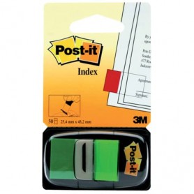 POST-IT 50FF RIMOVIB. 25,4X43,2MM VERDE