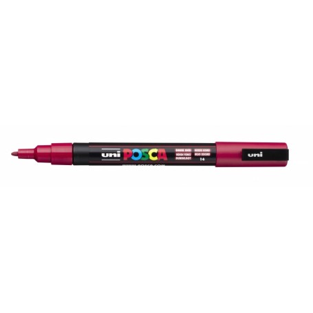 MARKER UNI POSCA PC-3M  ROSSO SCURO