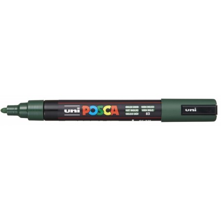 MARKER UNI POSCA PC-5M 6PZ VERDE INGLESE