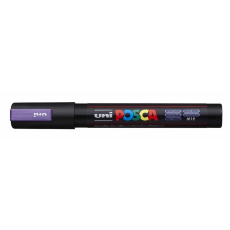 MARKER UNI POSCA PC-5M 6PZ VIOLA METAL