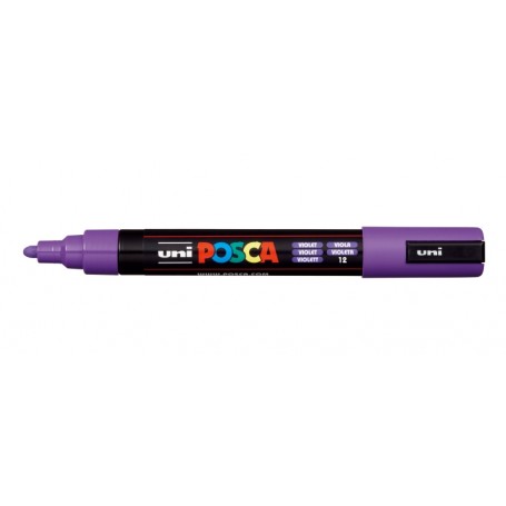 MARKER UNI POSCA PC-5M 6PZ VIOLA