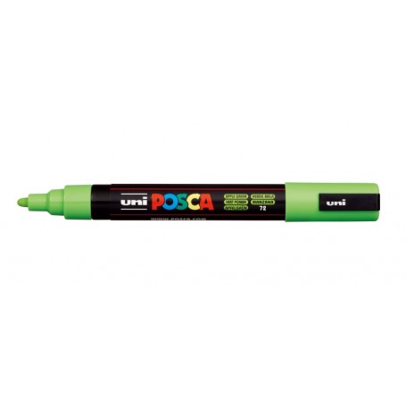 MARKER UNI POSCA PC-5M 6PZ VERDE MELA