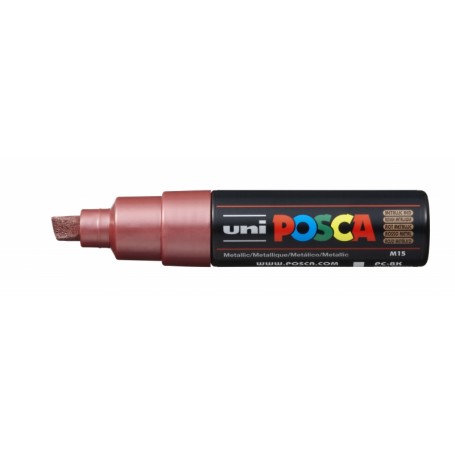 MARKER UNI POSCA PC-8K  ROSSO METEL