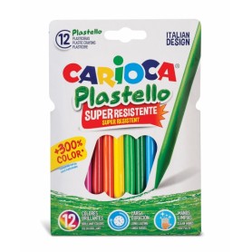 CARIOCA PASTELLI A CERA 12PZ COL.ASS.