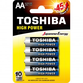 TOSHIBA ALK.BATT.AA LR6GCP-BP-4PC