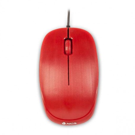 MOUSE ROSSO USB NGS FLAME 1000 DPI