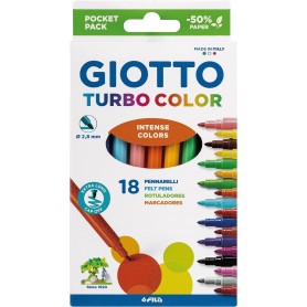 PENNARELLI GIOTTO TURBO COLOR A 18 PZ