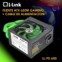 L-LINK ALIMENTATORE 650W ATX NERO