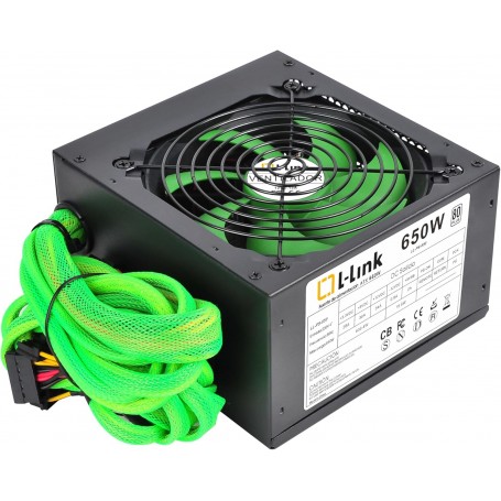 L-LINK ALIMENTATORE 650W ATX NERO