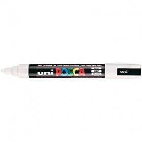 MARKER UNI POSCA PC-5M 6 PZ BIANCO